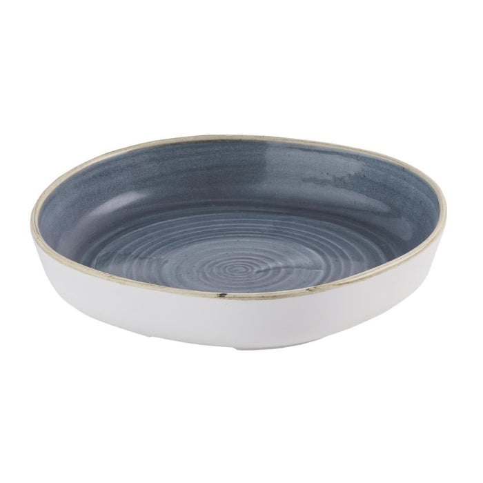 Churchill Stonecast Blueberry Organic Walled Bowls 232mm (6 Pack) Churchill Super Vitrified