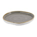 Churchill Stonecast Grey Organic Walled Plates 206mm (6 Pack) Churchill Super Vitrified