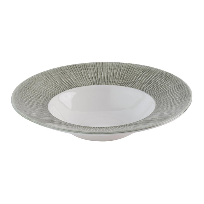 Churchill Bamboo Ceramic Spinwash Alpine Wide Rim Bowls 231mm (12 Pack) Churchill Super Vitrified