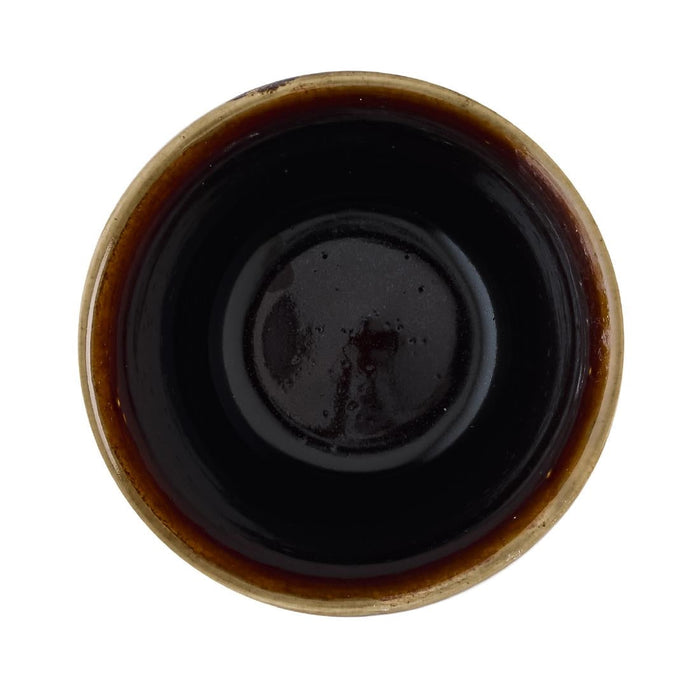 Churchill Tokyo Black Unhandled Cups 236ml (12 Pack) Churchill Super Vitrified