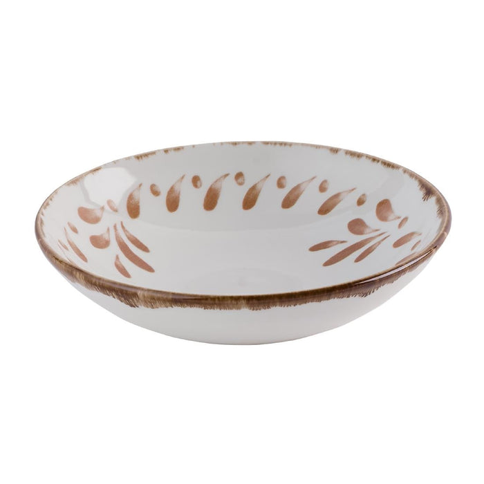 Dudson Harvest Mediterranean Terracotta Coupe Bowls 184mm (12 Pack) Dudson