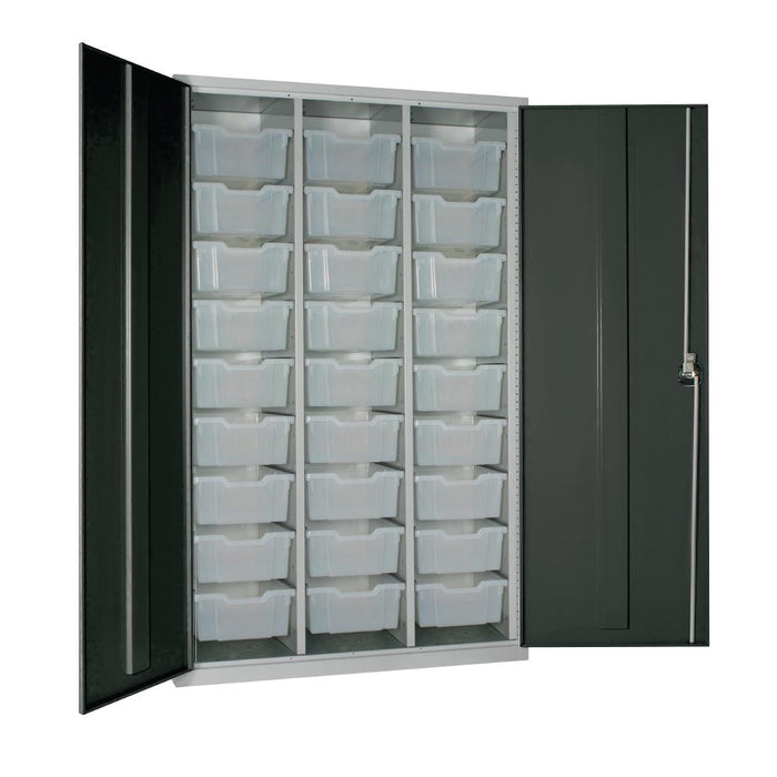 1830(H)x1120(W)x457(D)mm. Transparent Trays
