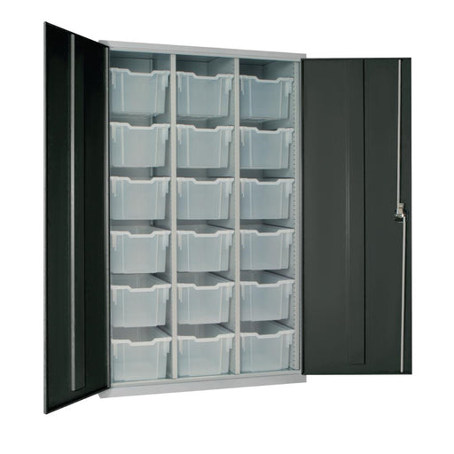 1830(H)x1120(W)x457(D)mm. Transparent Trays