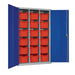1830(H)x1120(W)x457(D)mm. Red Trays