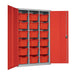 1830(H)x1120(W)x457(D)mm. Red Trays
