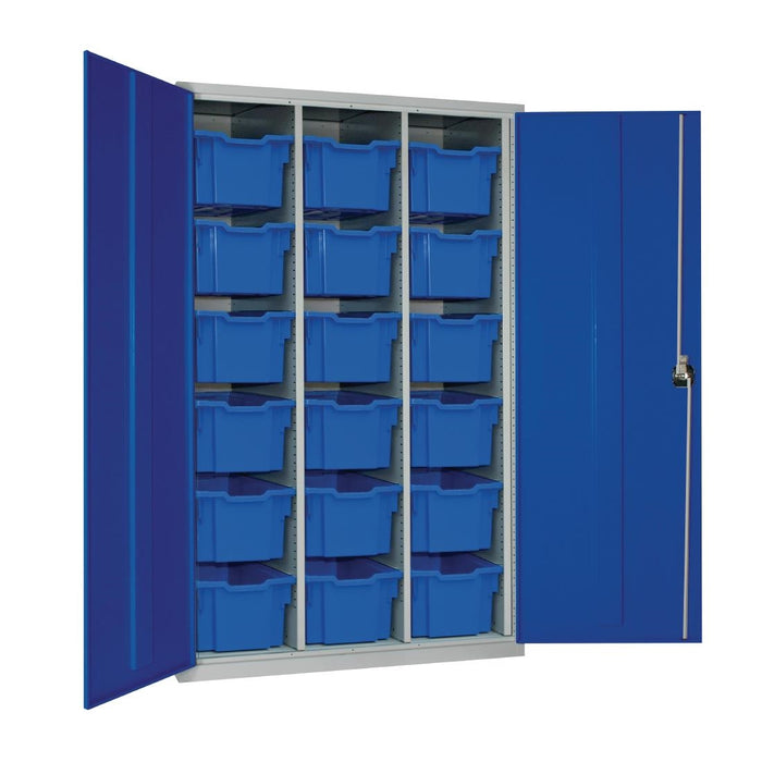 1830(H)x1120(W)x457(D)mm. Blue Trays