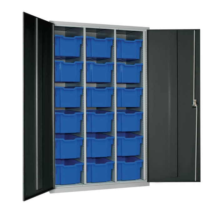 1830(H)x1120(W)x457(D)mm. Blue Trays