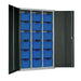1830(H)x1120(W)x457(D)mm. Blue Trays