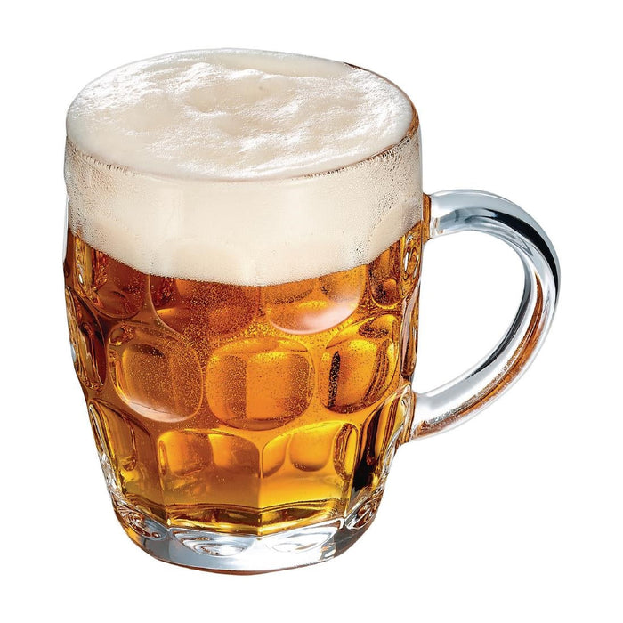 Arcoroc Britannia Dimpled Tankards 570ml (24 Pack) Arcoroc