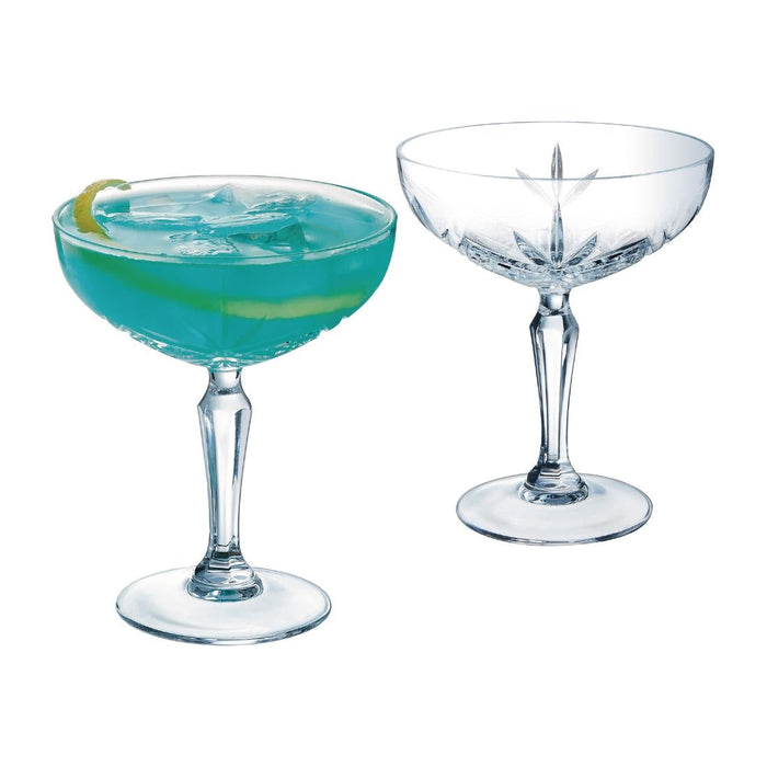 Arcoroc Broadway Coupe Saucers 250ml (12 Pack) Arcoroc