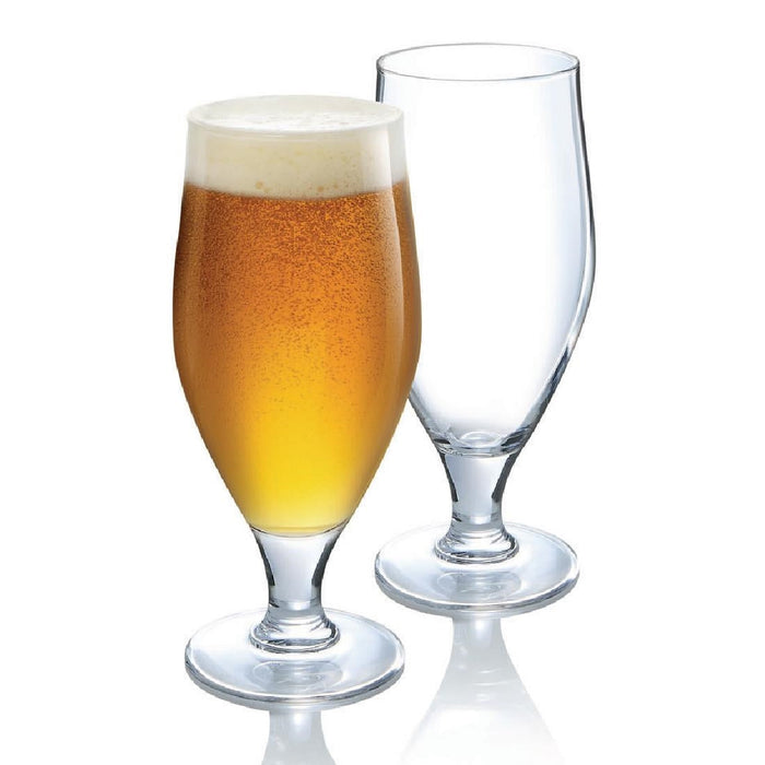 Arcoroc Cervoise Stem Beer Glasses 320ml (24 Pack) Arcoroc