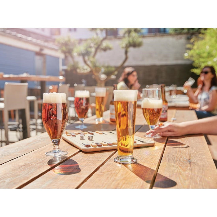 Arcoroc Cervoise Stem Beer Glasses 380ml (24 Pack) Arcoroc