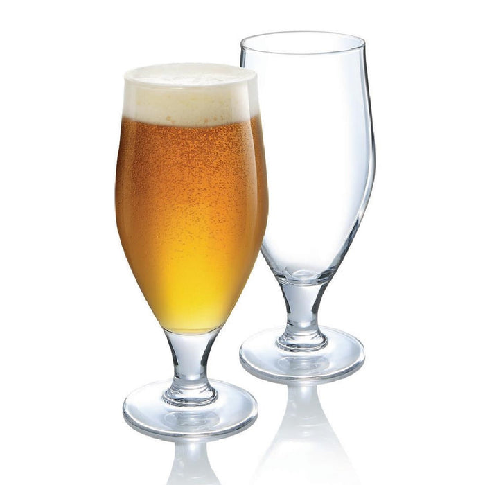 Arcoroc Cervoise Stem Beer Glasses 500ml (24 Pack) Arcoroc