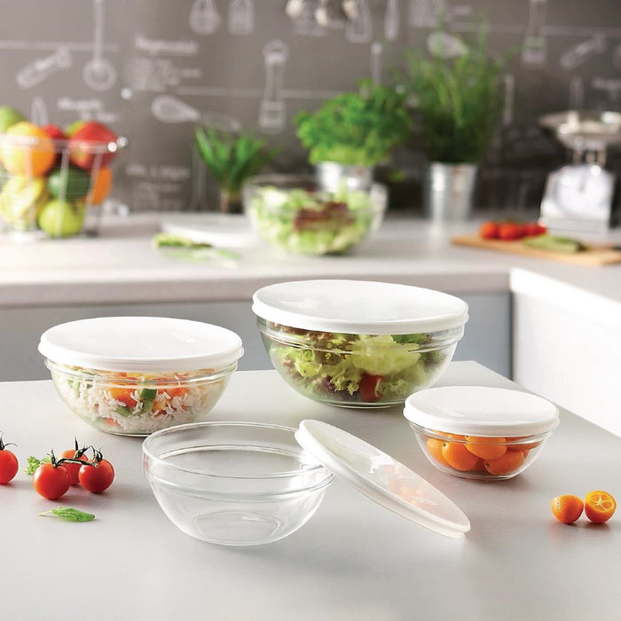 Luminarc Empilable Bowls & Lids 230mm (6 Pack) Luminarc