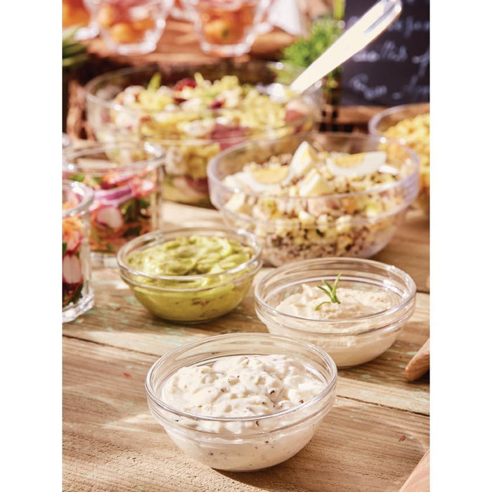 Luminarc Empilable Mixing/Salad Bowls 100mm (36 Pack) Arcoroc