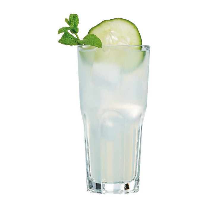Arcoroc Granity Hi Ball Glasses 200ml (24 Pack) Arcoroc