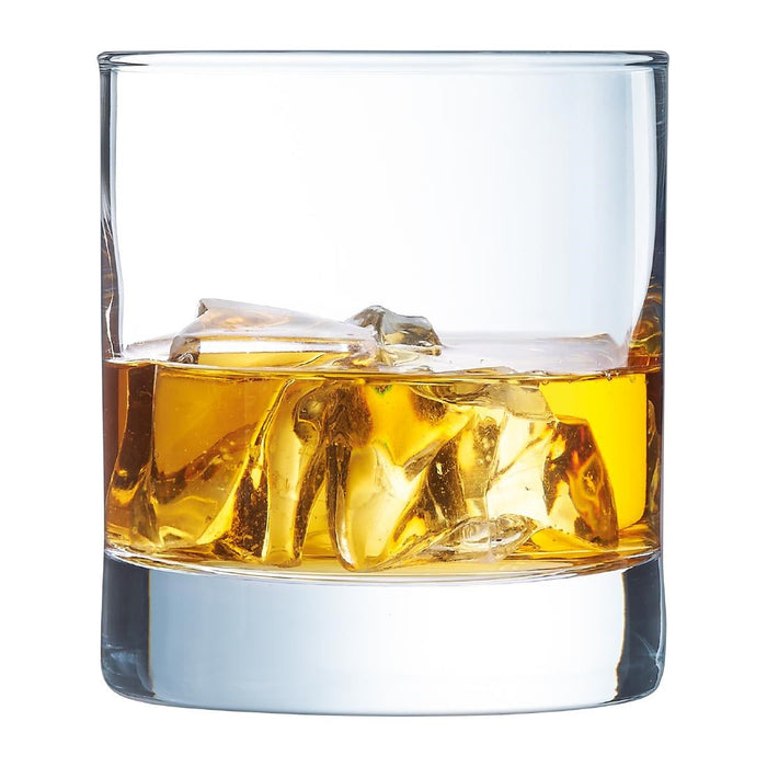 Arcoroc Islande Old Fashioned Glasses 380ml (24 Pack) Arcoroc