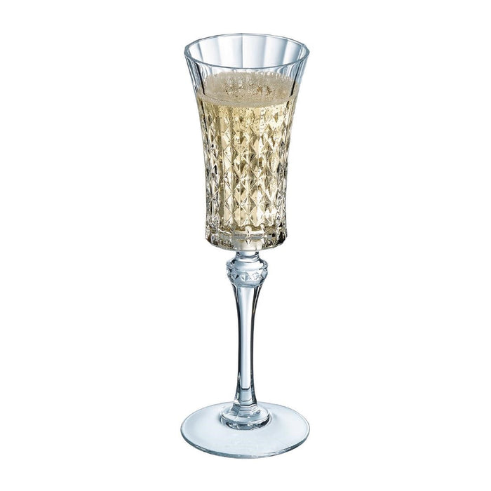 Arc Lady Diamond Flute - 150ml (Pack 8) (B2B) Cristal d'Arques