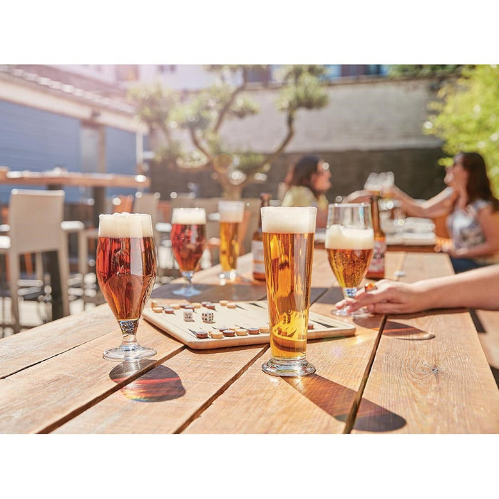 Arcoroc Linz Pilsner Beer Glasses 390ml (24 Pack) Arcoroc