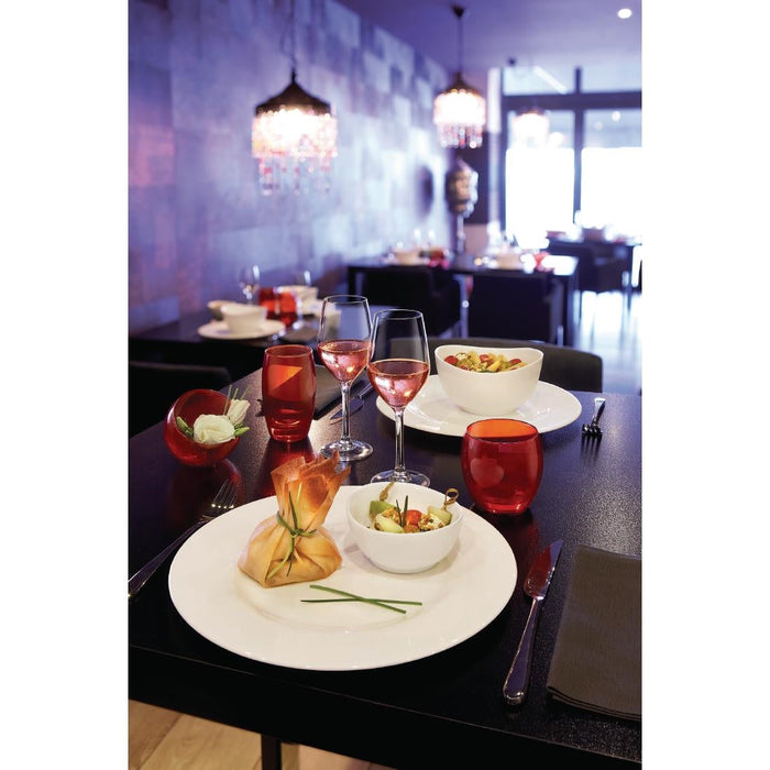 Arcoroc Salto Colour Studio Red Old Fashioned Glasses 320ml (24 Pack) Arcoroc