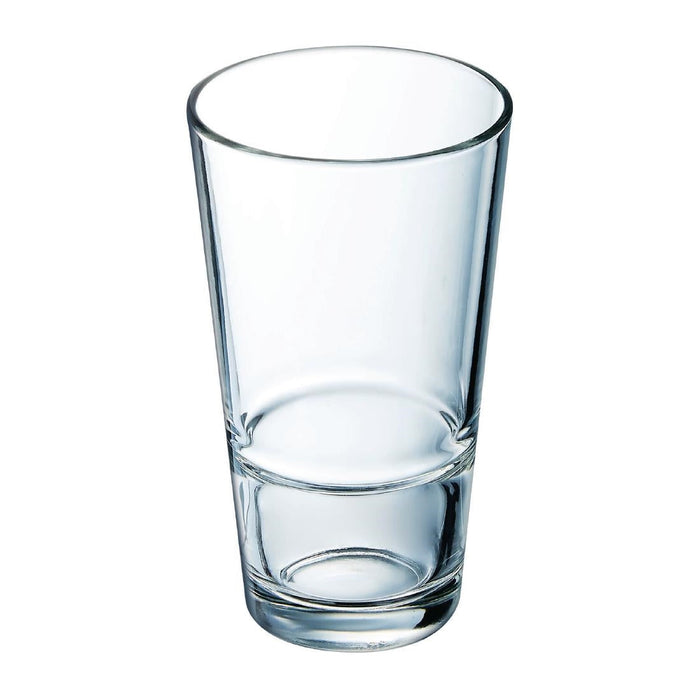 Arcoroc Stack Up Hi Ball Glasses 400ml (24 Pack) Arcoroc