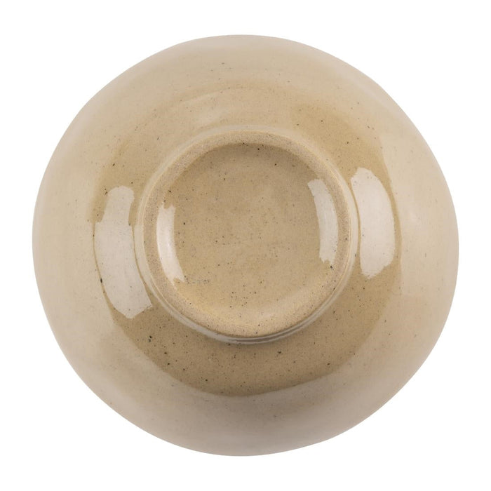 Olympia Raw Recycled Clay Natural Deep Bowls 140mm (6 Pack) Olympia