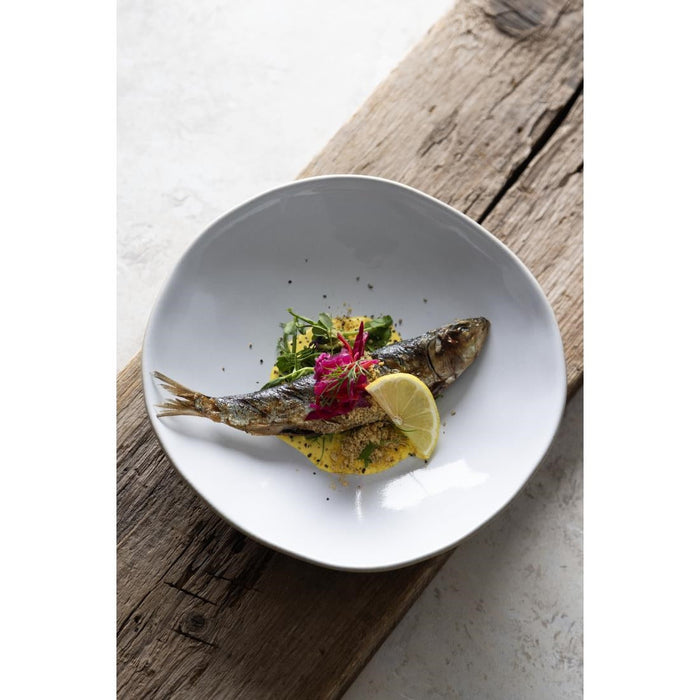 Olympia Raw Recycled Clay Natural Coupe Bowls 230mm (6 Pack) Olympia