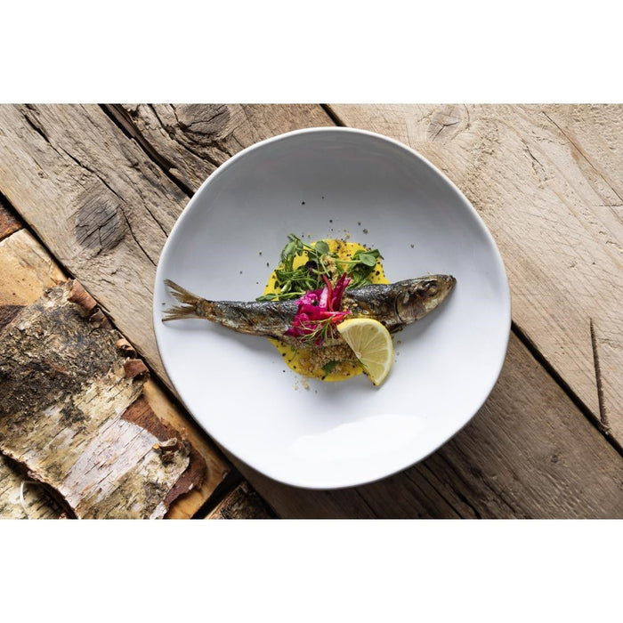 Olympia Raw Recycled Clay Natural Coupe Bowls 230mm (6 Pack) Olympia