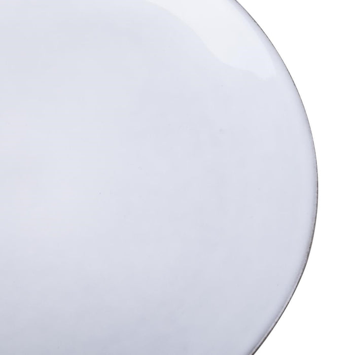 Olympia Raw Recycled Clay Charcoal Coupe Plates 220mm (6 Pack) Olympia