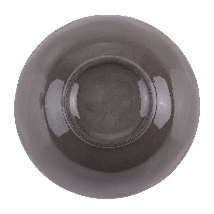 Olympia Raw Recycled Clay Charcoal Deep Bowls 140mm (6 Pack) Olympia