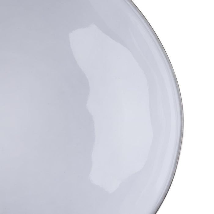 Olympia Raw Recycled Clay Charcoal Coupe Bowls 230mm (6 Pack) Olympia