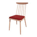 Dimensions: 850(H)x430(W)mm | Red Seatpad