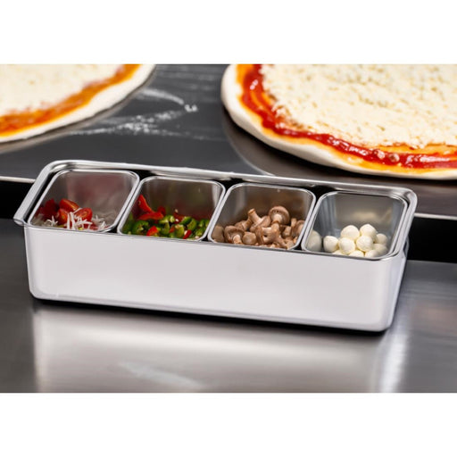 Louis Tellier Japanese Container with Four Compartments 281x118x63mm Tellier