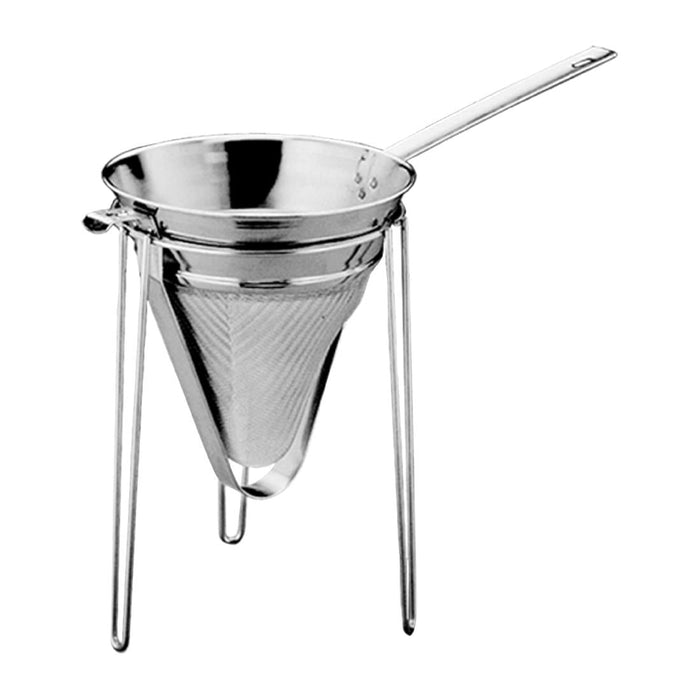 Gobel Three Leg Stainless Steel Gobel Strainer Stand for 200mm Chinois Gobel