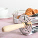 Gobel Stainless Steel Croissant Roller Cutter with Wooden Handle 510x95x95mm Gobel