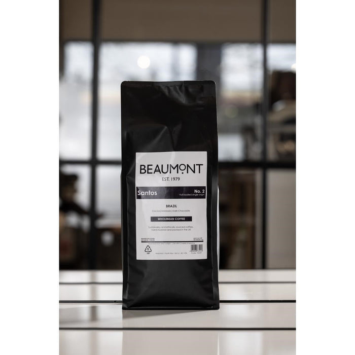 Beaumont No.2 Santos Coffee Beans 1kg Beaumont