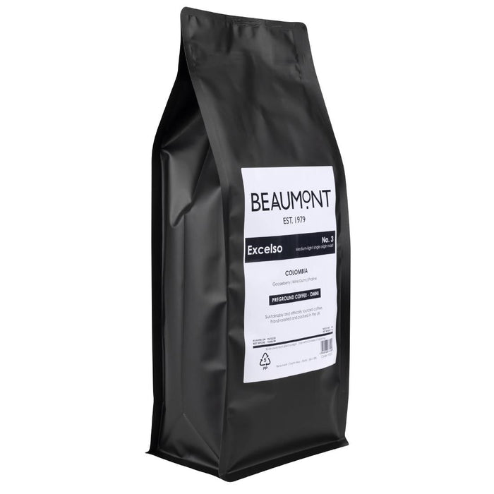 Beaumont No.3 Excelso Coffee Omni Grind 1kg Beaumont
