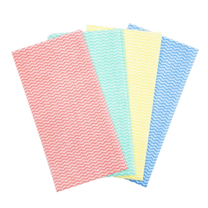 Jantex Non-Woven Cloths Blue (50 Pack) Jantex