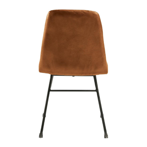 Harland Side Chair Leather Bruciato (2 Pack) Everyday