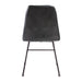 Harland Side Chair Leather Vintage Black (2 Pack) Everyday