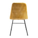 Harland Side Chair Leather Vintage Gold (2 Pack) Everyday