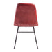 Harland Side Chair Leather Vintage Red (2 Pack) Everyday