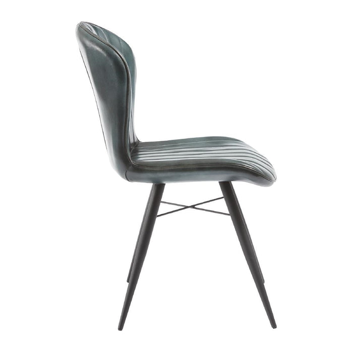 Lena Side Chair Steel Grey (2 Pack) Everyday