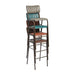 Tavo Stacking Bar Stool Vintage Tan (2 Pack) Everyday