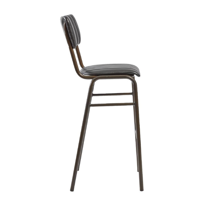 Tavo Stacking Bar Stool Vintage Black (2 Pack) Everyday