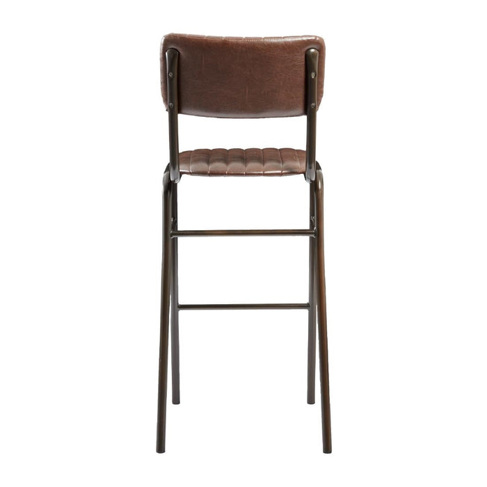 Tavo Stacking Bar Stool Vintage Brown (2 Pack) Everyday