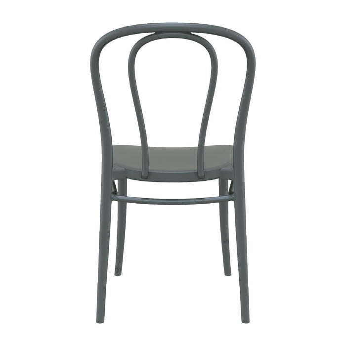Victor Side Chair Dark Grey (2 Pack) Everyday