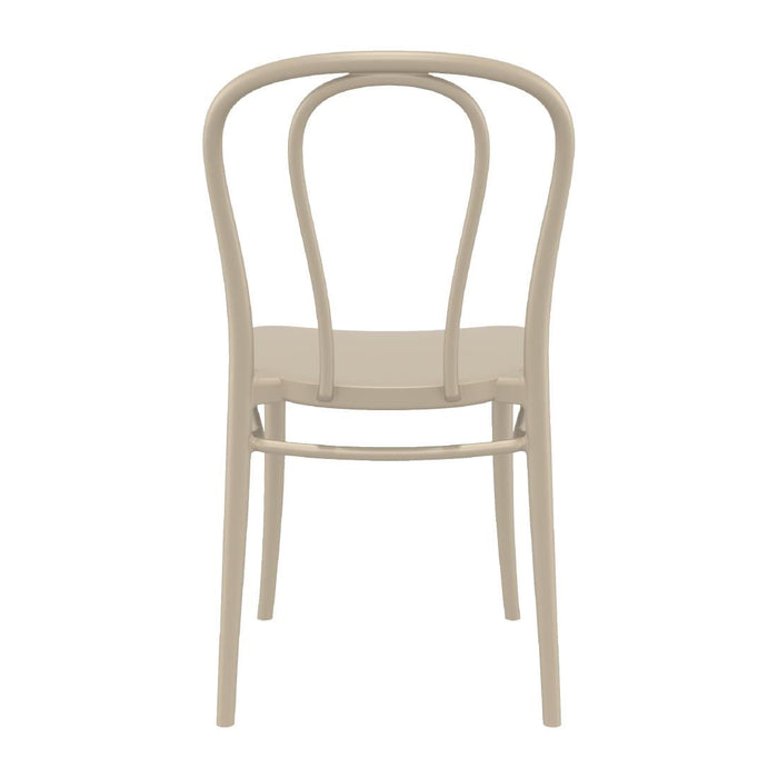 Victor Side Chair Taupe (2 Pack) Everyday