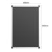 Olympia Black Magnetic Board 400x600mm Olympia