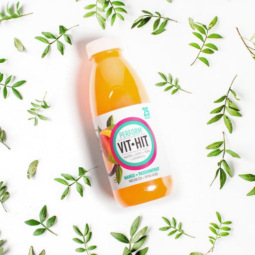 VITHIT Perform Mango & Passionfruit Vitamin Water 500ml (12 Pack) VITHIT